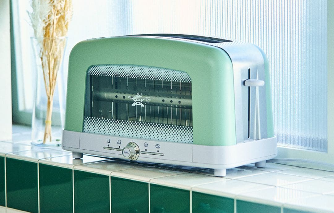 新品　アラジン　グラファイトポップアップトースター AEP-G12A グリーン