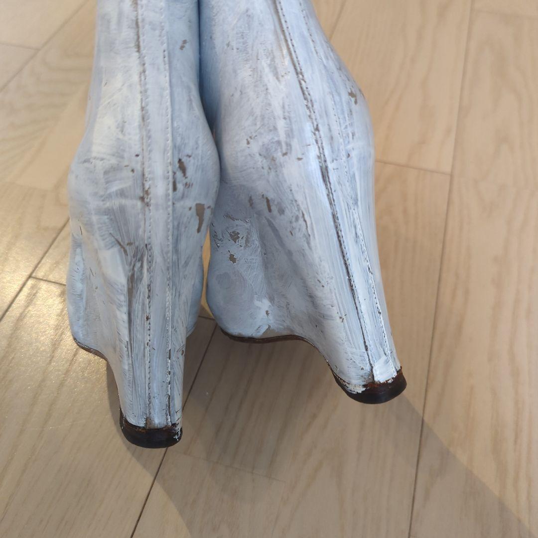 Maison Margiela　ペイント　ウェッジソール　ブーツ　希少　正規品