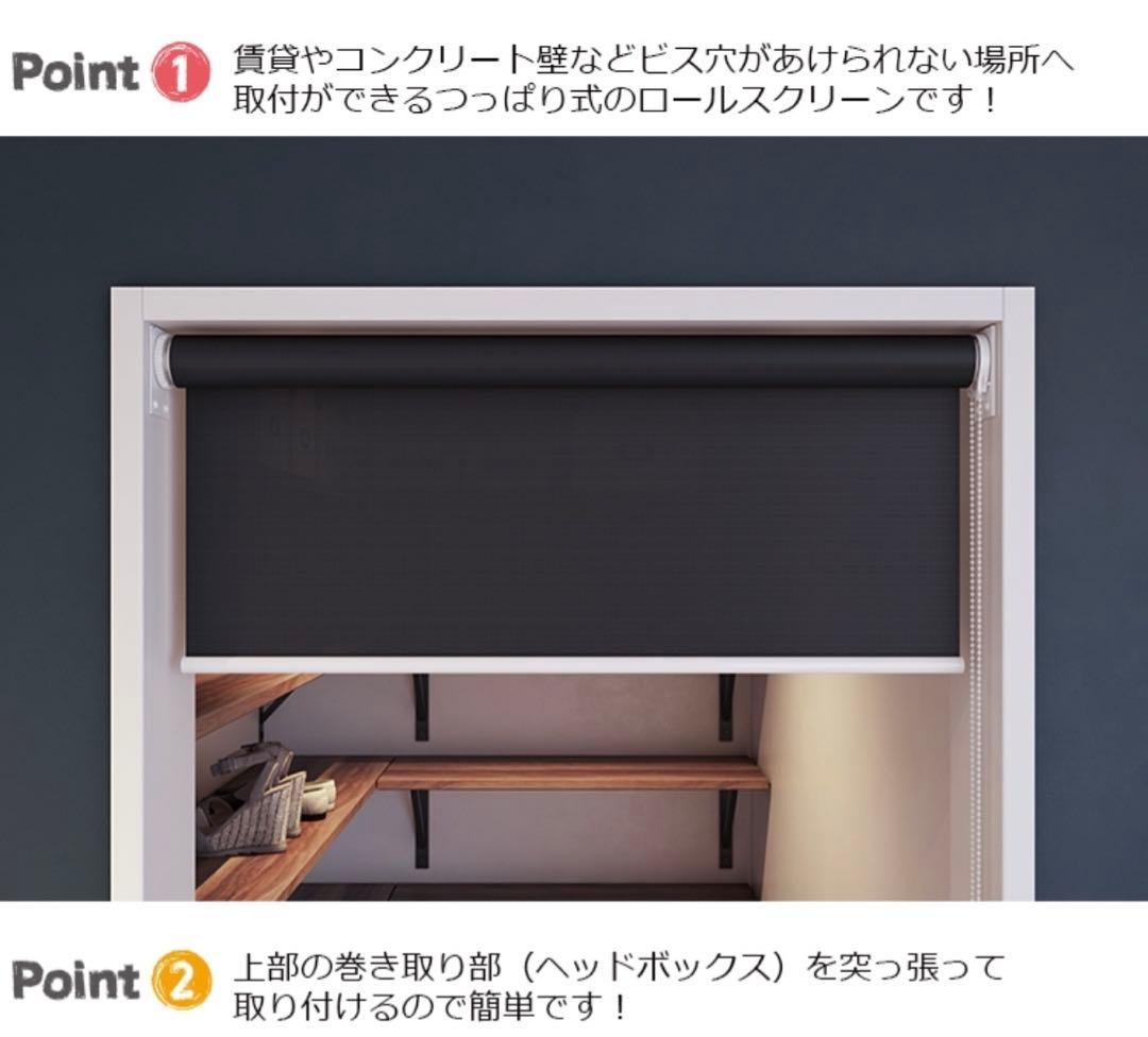 つっぱり式ロールスクリーン1650×1500