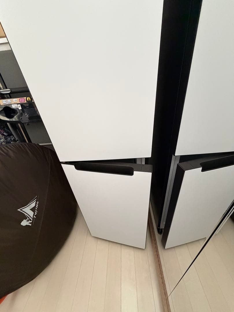 Haier JR-SX21BL-W 冷蔵庫 2ドア 208L 左開き 手渡し限定