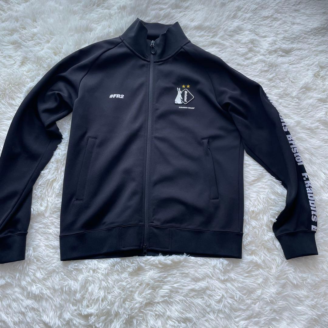 ♡美品 F.C.R.B. × FR2 トレーニング ジャケット　M　即完売　黒