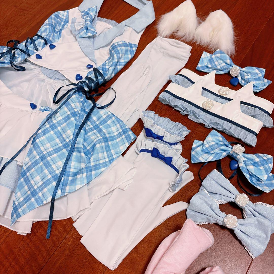 ❁ウィッグ付❁ フルセット ネコぱら バニラ コスプレ メイド