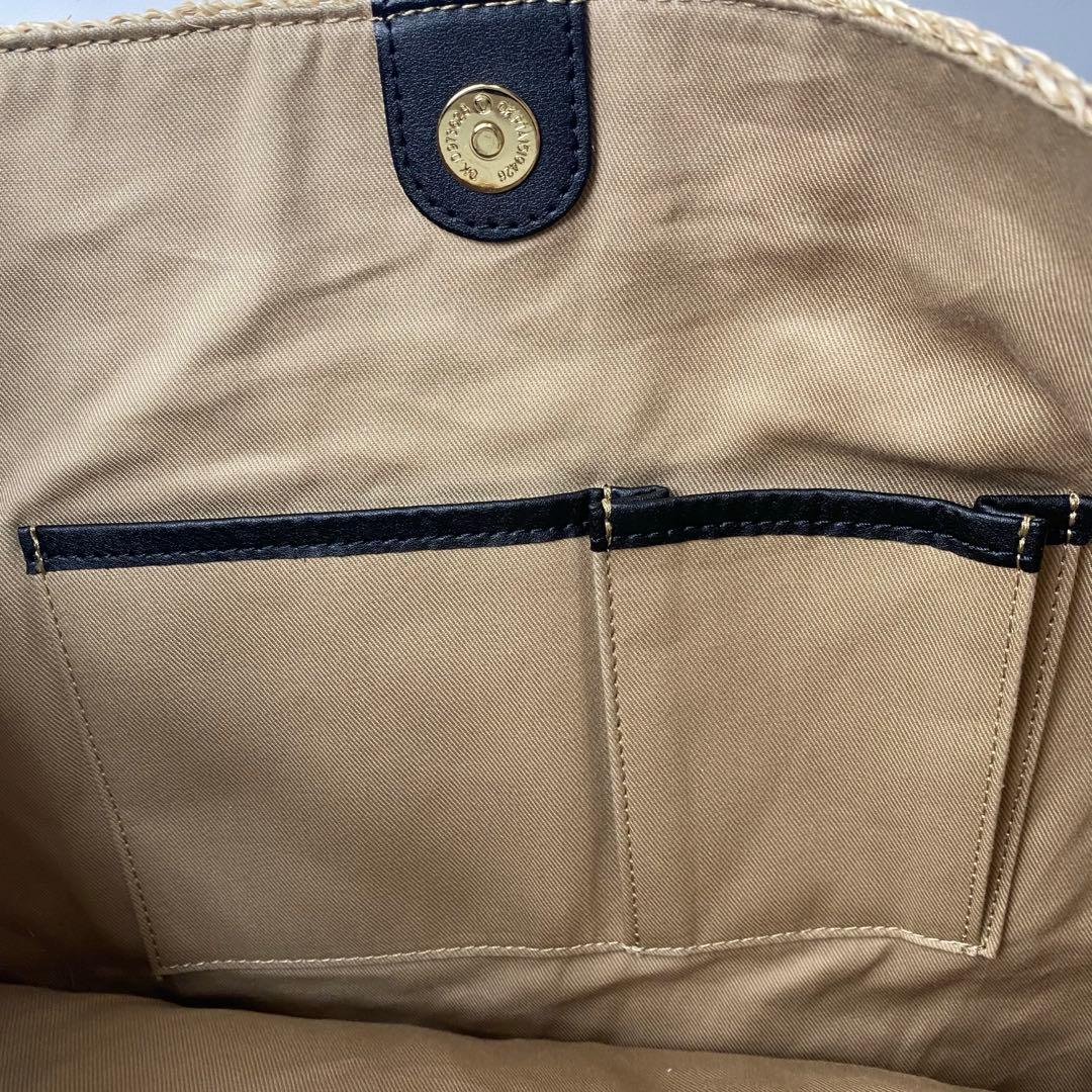 【現行】ヴィオラドーロ 　SANDRO　カゴバック　ワンショルダー　アバカ製