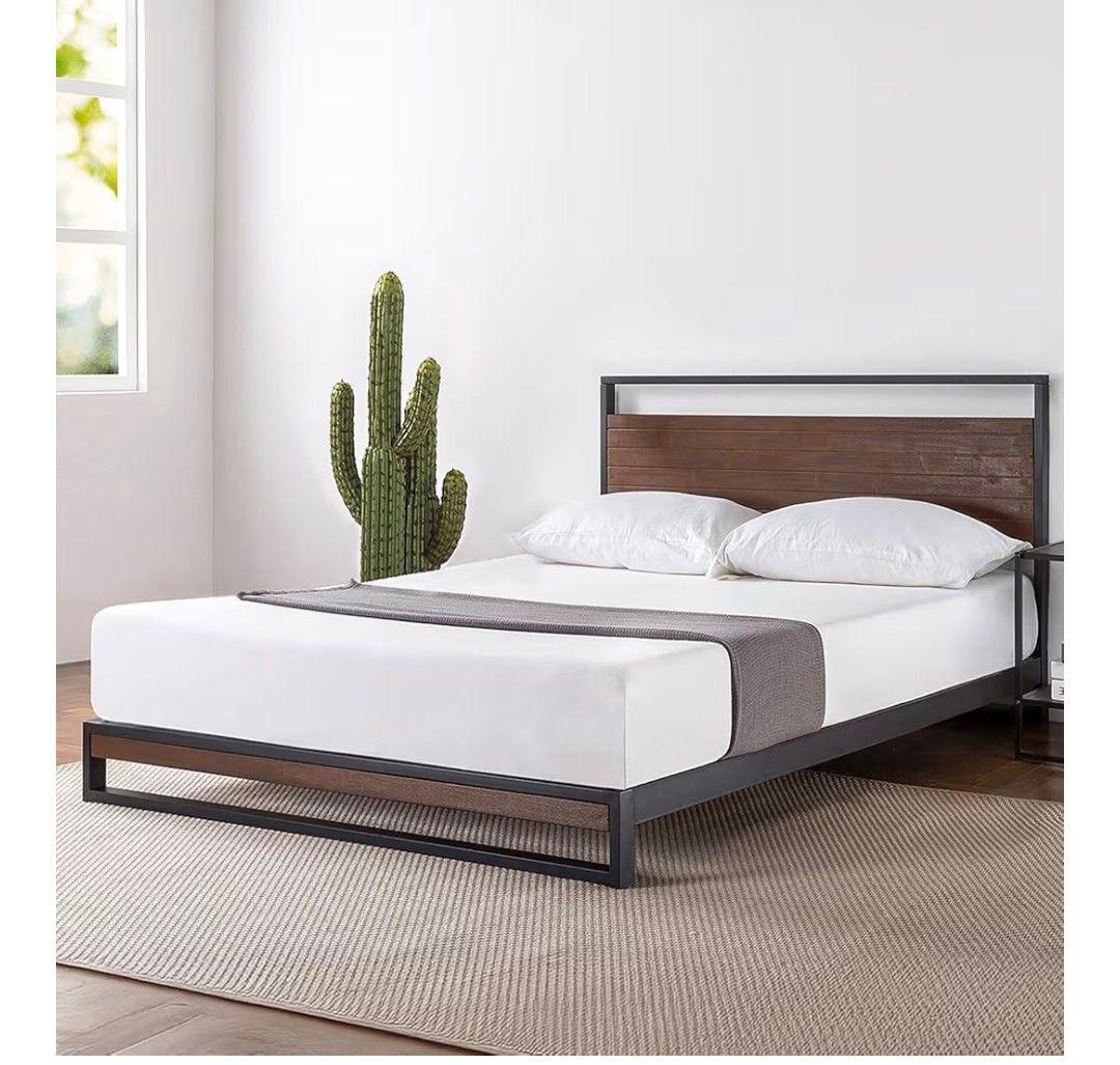 Zinus IRPBH Suzanne セミダブルベッドフレーム 日本正規品