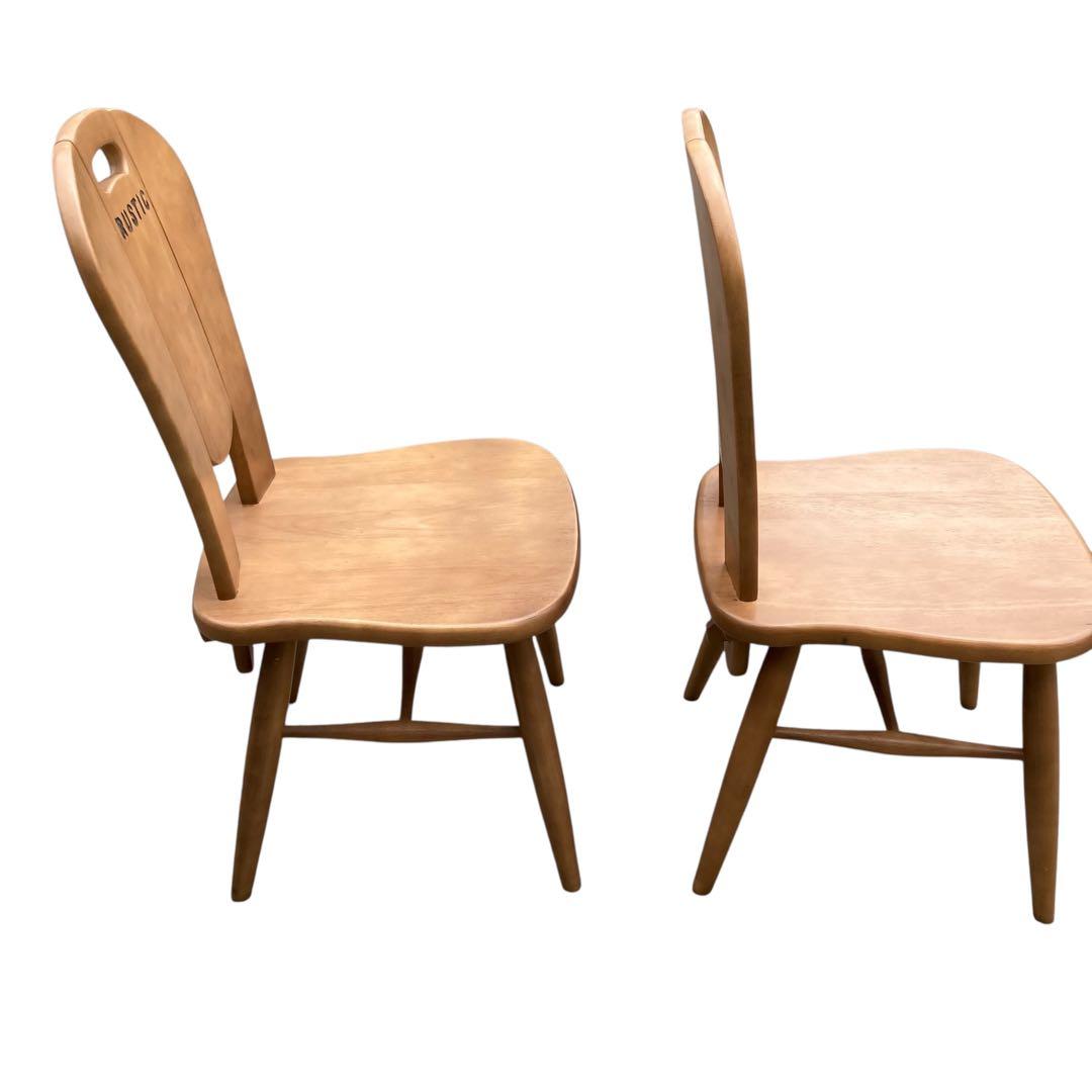 カリモク　ルスティック　Rustic チェア　2脚セット　廃盤品　①