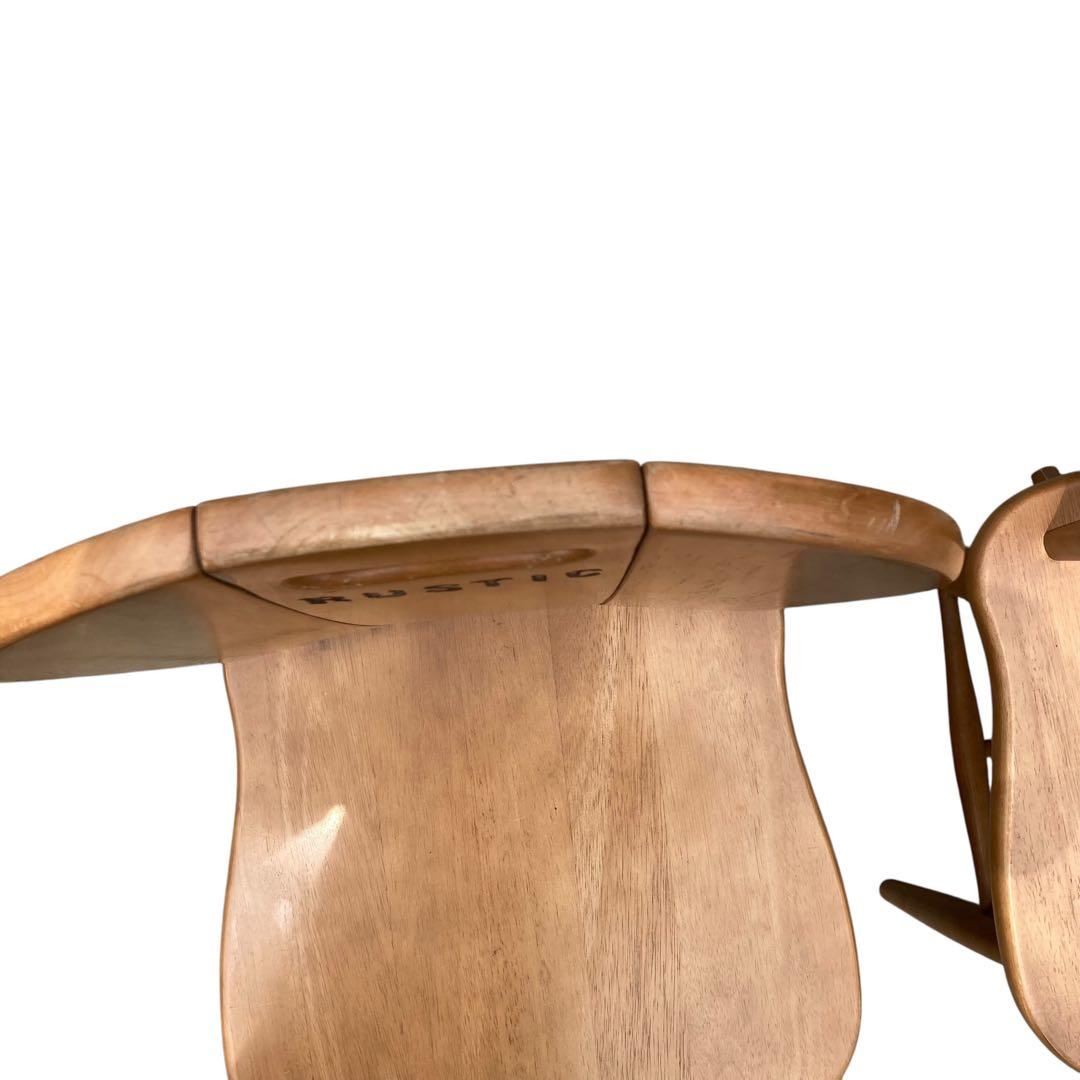 カリモク　ルスティック　Rustic チェア　2脚セット　廃盤品　①