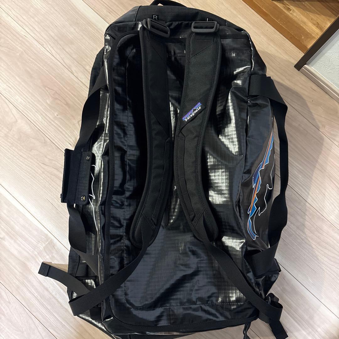 【希少】ブラックホールダッフル Fitz Trout 55L パタゴニア