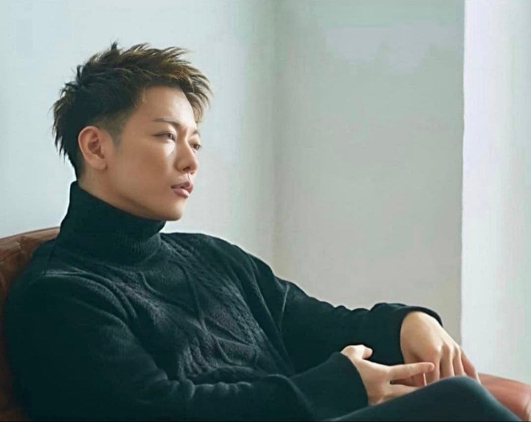 abyts ハイネックケーブルニットセーター 佐藤健 ABYTS