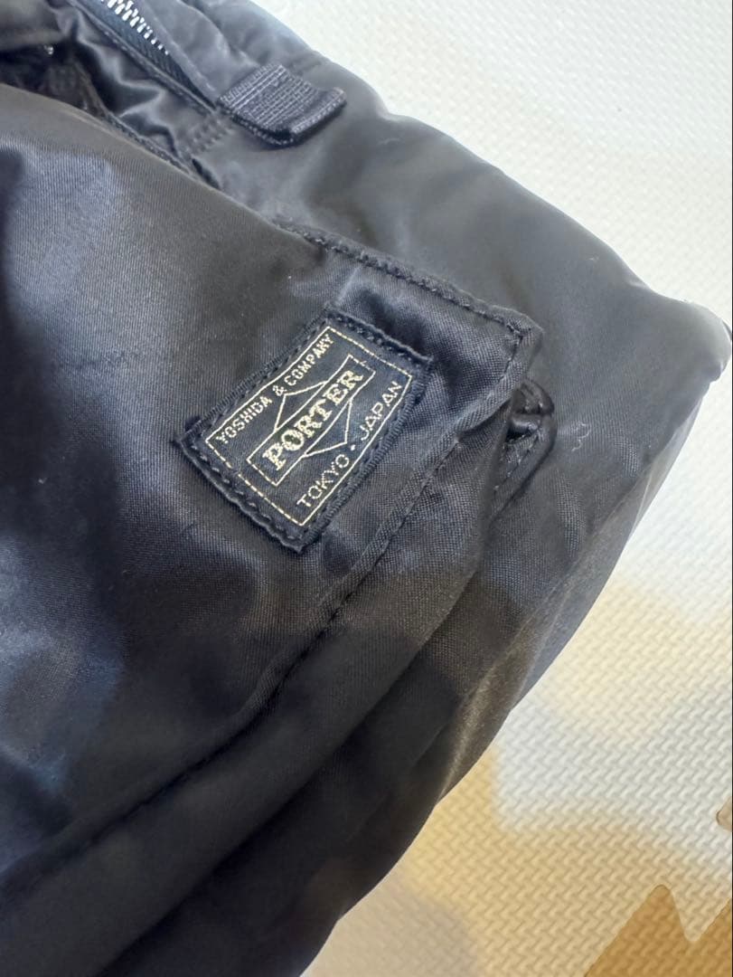 PORTER ブラック リュック　タンカー