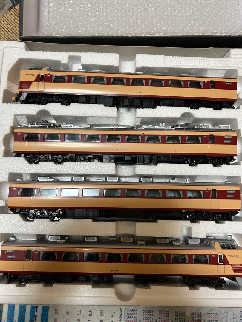 麦太郎 TOMIX HO-094/097 485系特急電車　基本➕増結