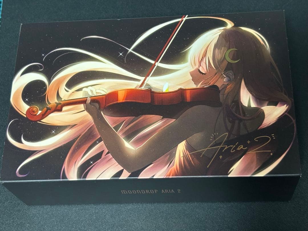 水月雨 Moondrop Aria2 有線イヤホン