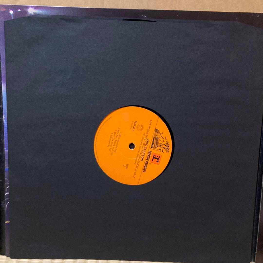 レア Eric Clapton Live in San Diego 3LP