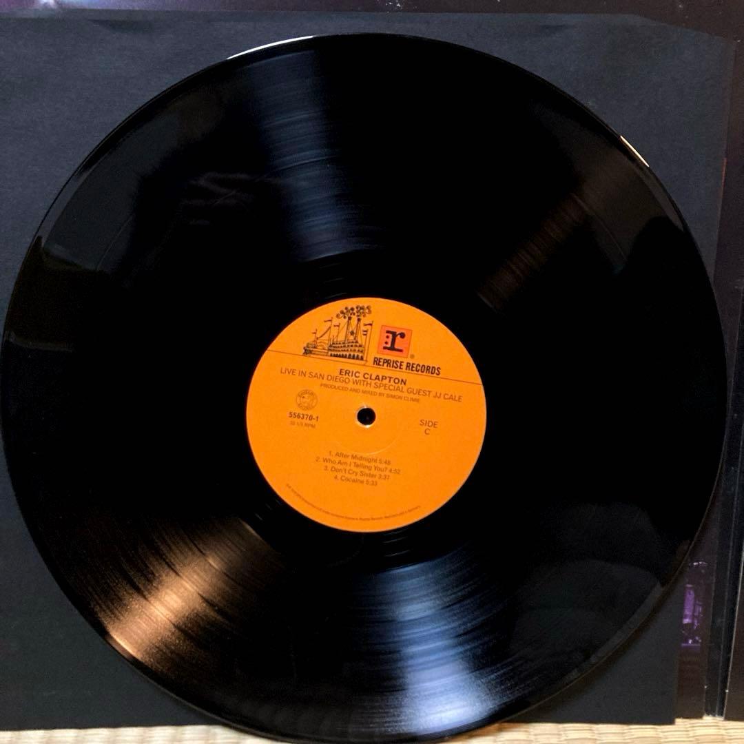 レア Eric Clapton Live in San Diego 3LP
