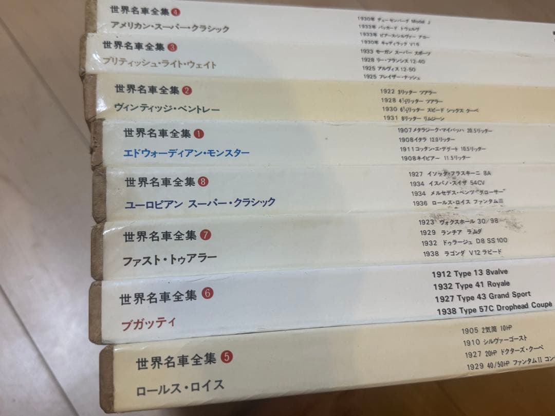 Sonographic Series on the Road 世界名車全集