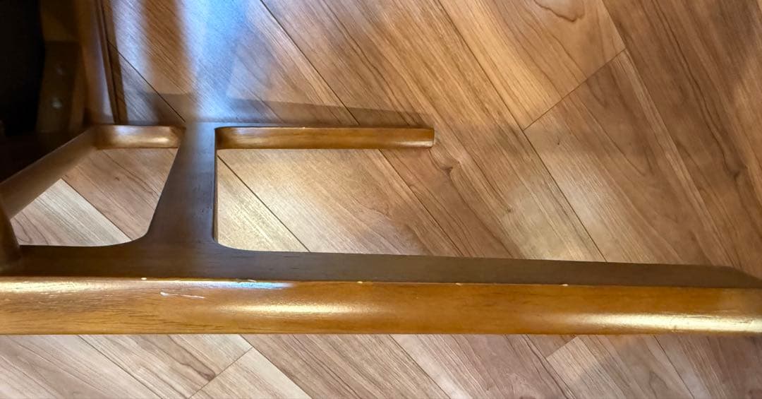 カリモク60アームレスダイニングチェアブラック