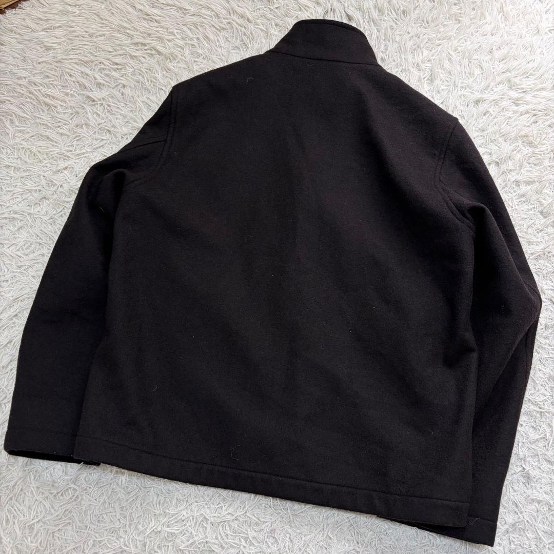 16631✨美品✨ヒューゴボス 48 L ウールスタンドカラーコート ジャケット