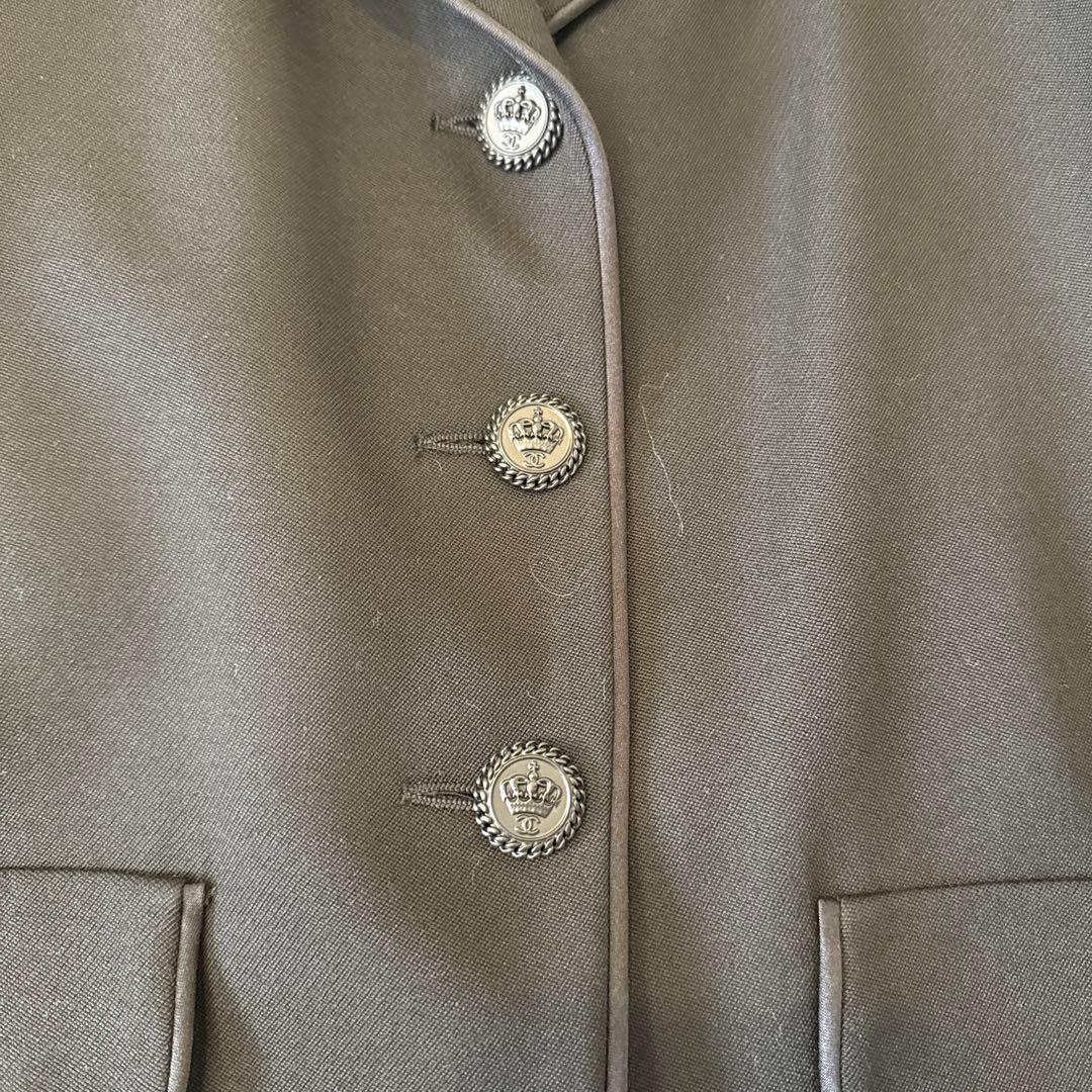 新品タグ付き♡CHANEL ブラックジャケット　38