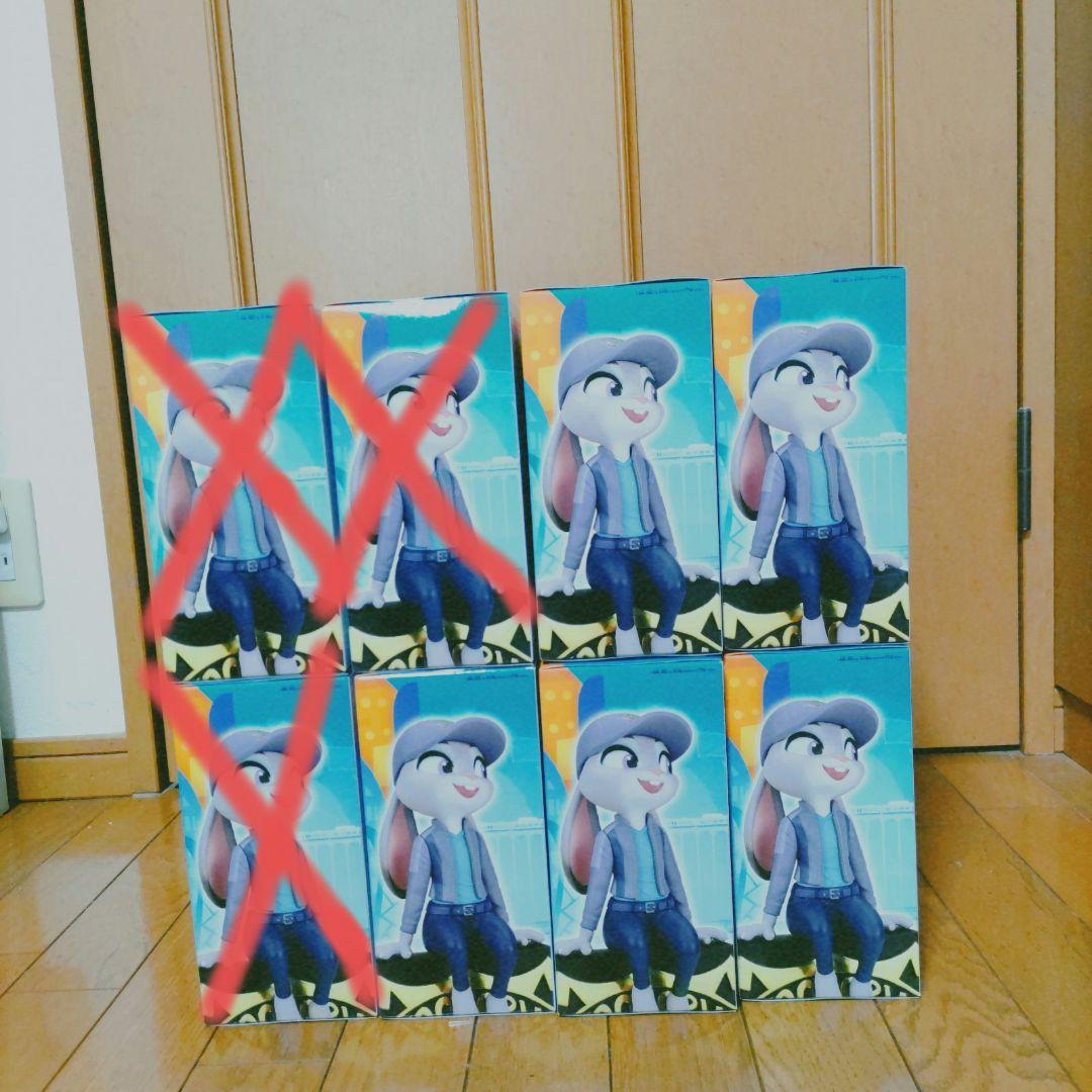 ズートピア2 モニタートップフィギュア ジュディ・ホップス ５個セット