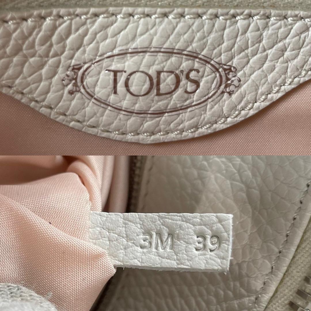 未使用級✨ TOD’S トッズ ダブルT 2way クロスボディバッグ ホワイト