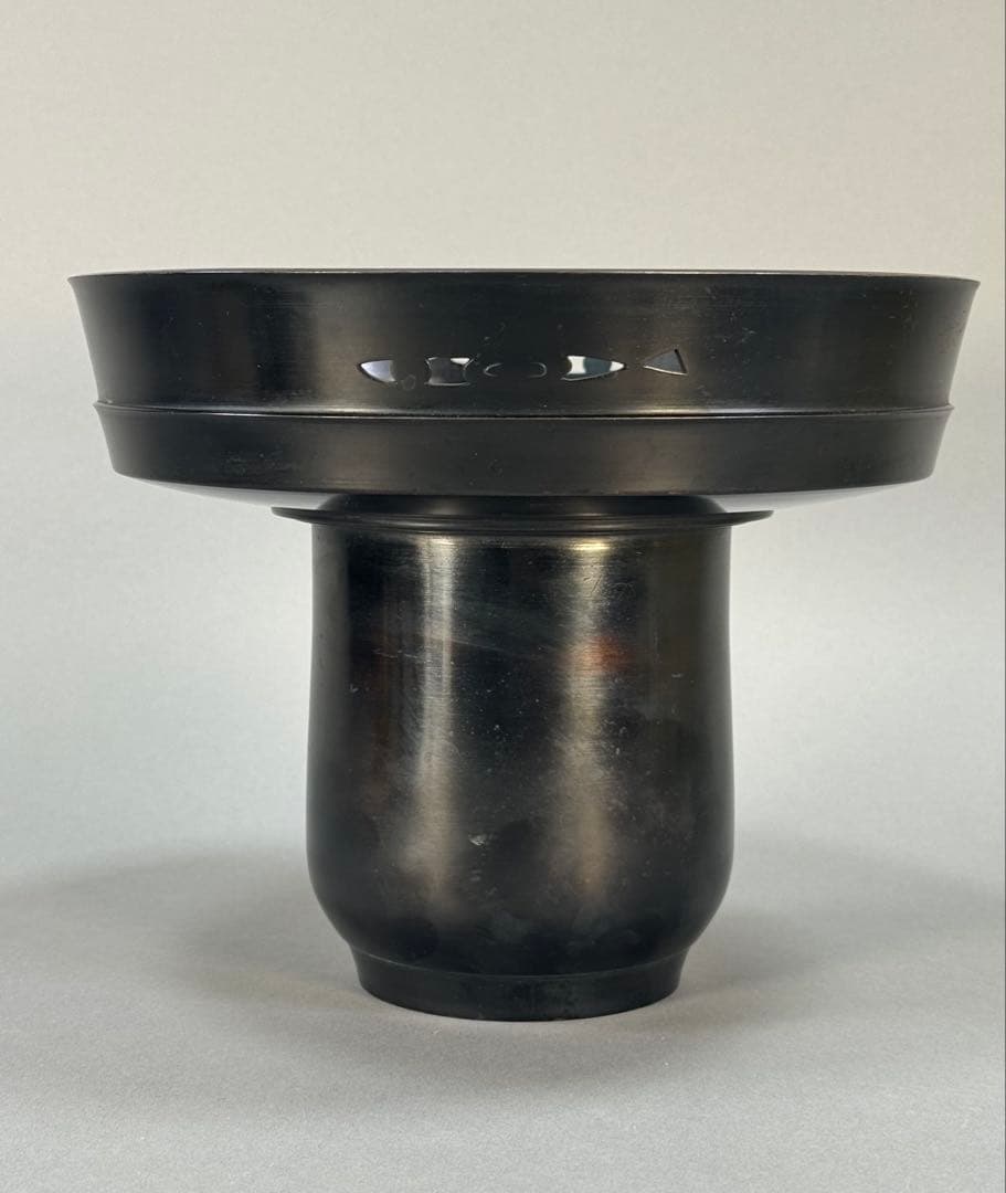 いけばな　金工家 高木幾望 作　銅花器　池坊　古流　　龍生派　草月流　華道具