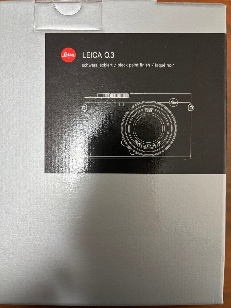 LEICA Q3 コンパクトデジタルカメラ 黒