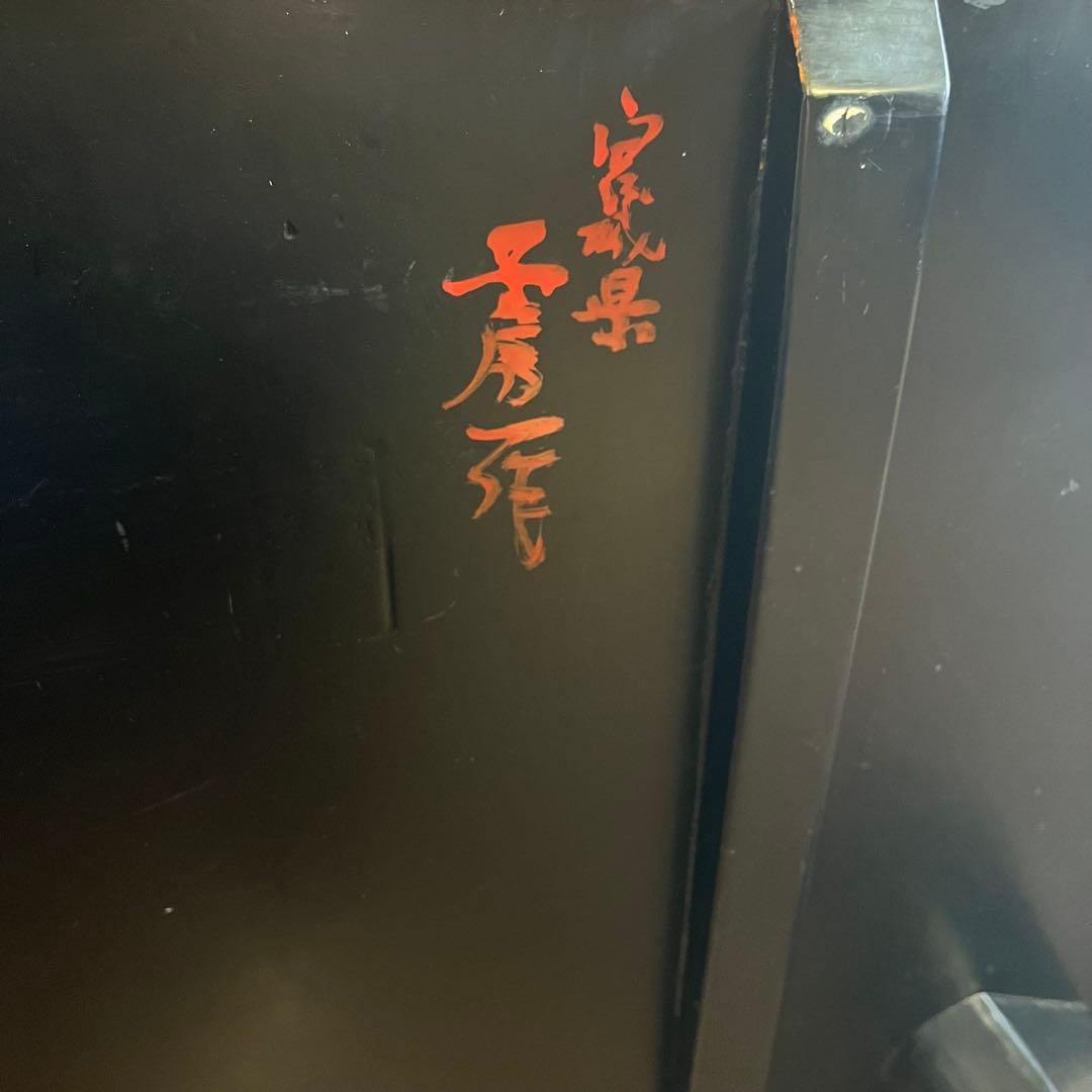 【アンティーク】木製 座卓 ローテーブル センターテーブル 大型 古民家