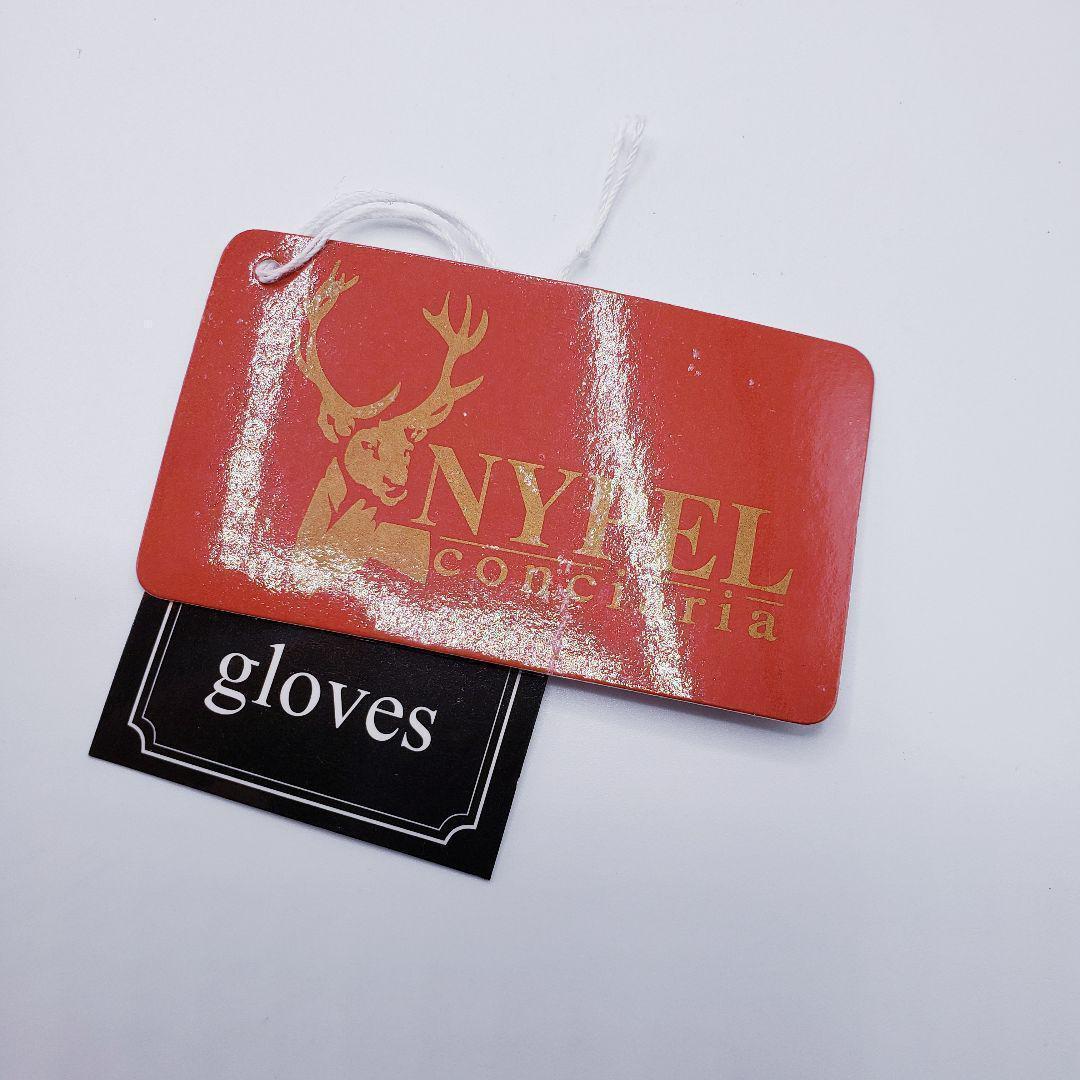 新品 日本製 鹿革本革手袋 ディアスキンレザーグローブ ピンク クロダ 外縫い