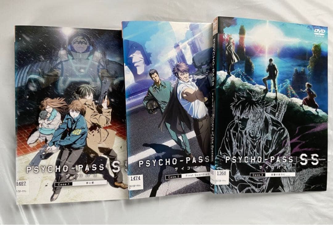 PSYCHO-PASS 1期、2期、3期+ SS +劇場版2本　dvd