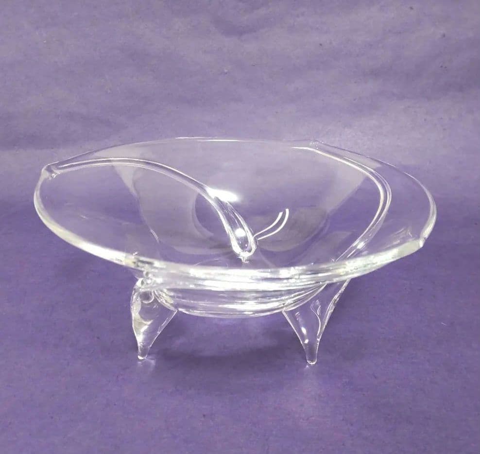 BARNEY'S NEW YORK 脚付き ガラスボウル新品未使用