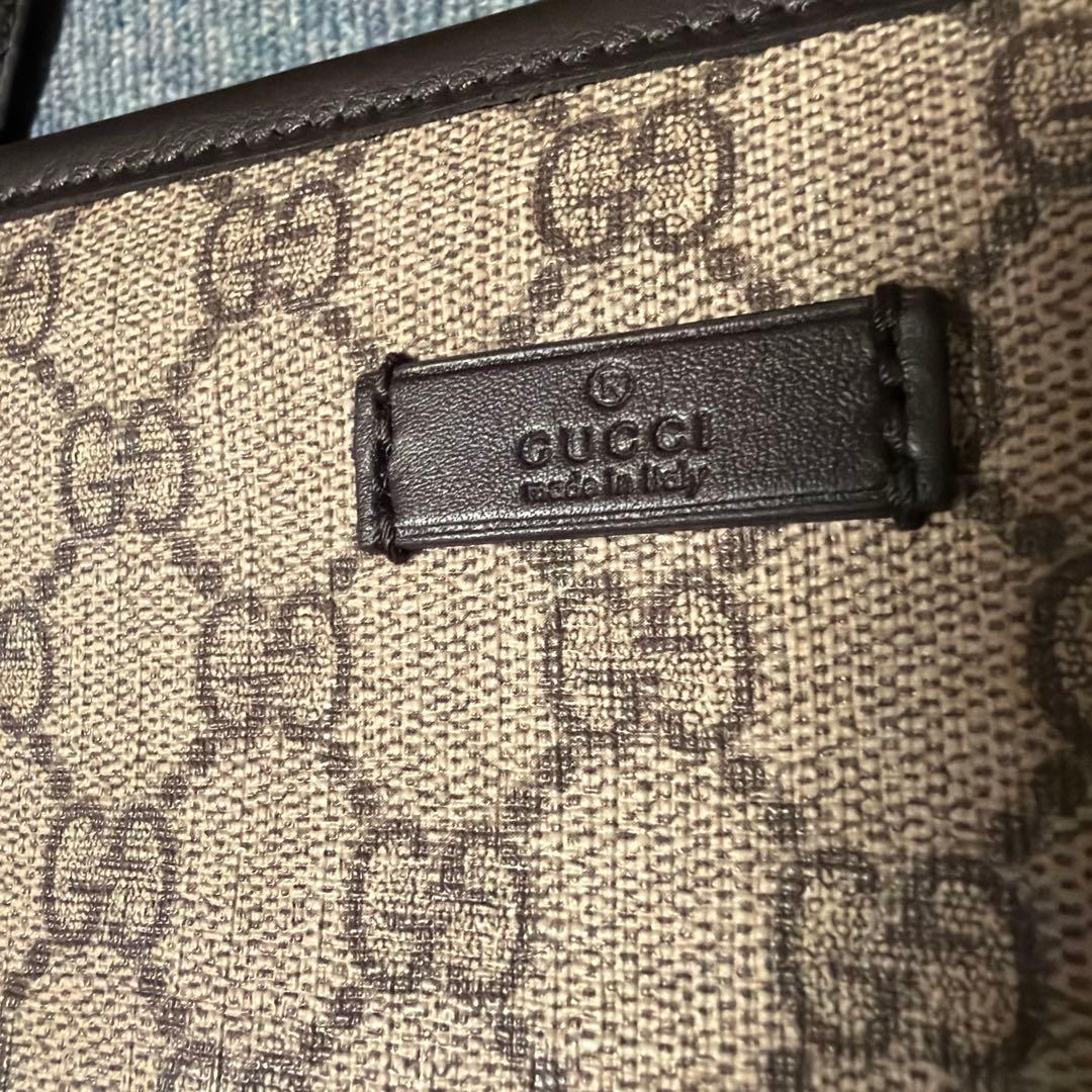 【美品】GUCCI グッチ GGスプリーム ショルダーバッグ