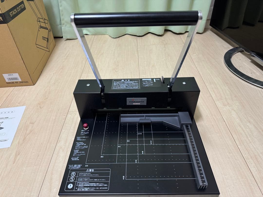 【極美品・箱あり】Durodex 200DX 裁断機 スタックカッター