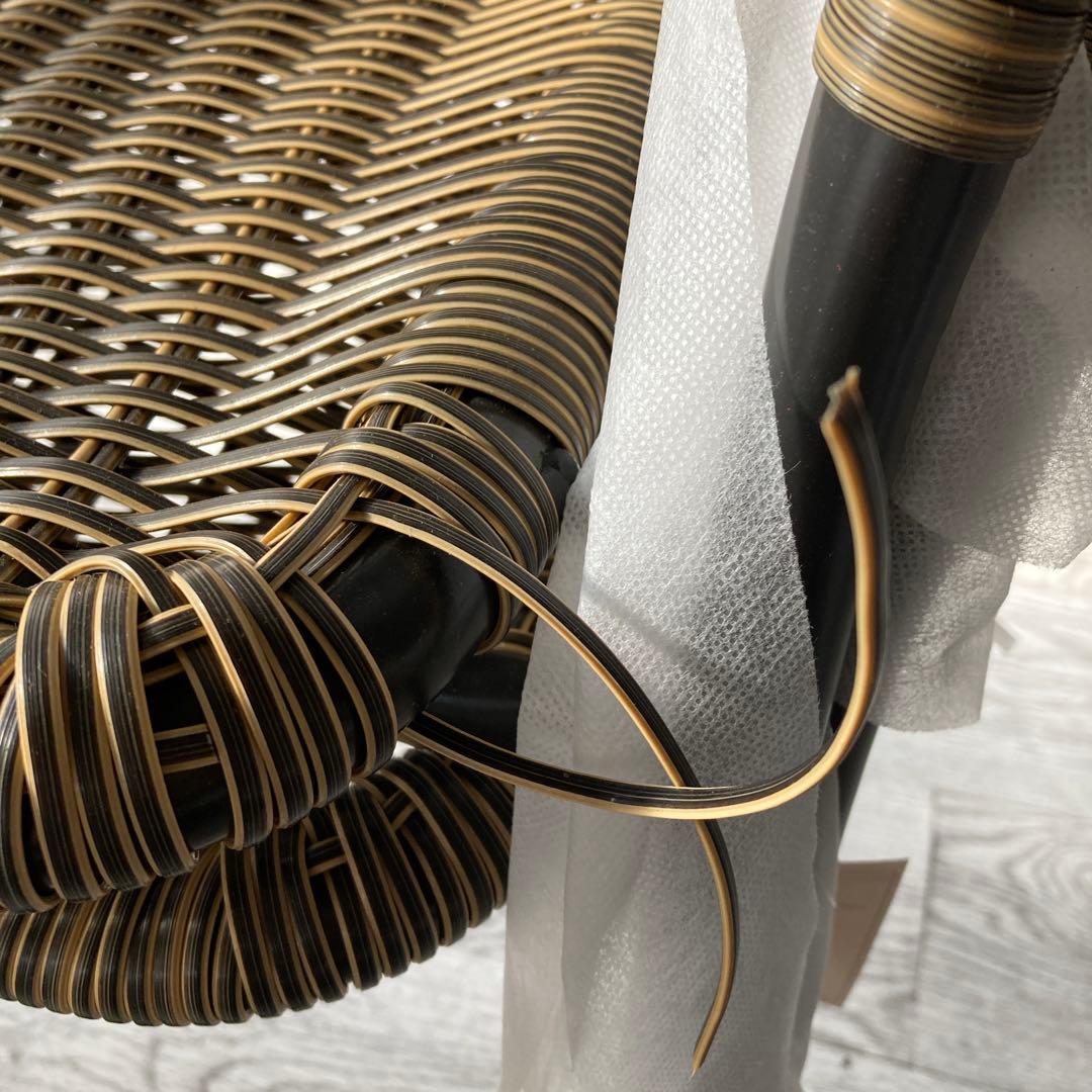 ガーデンチェア 4脚組 52cm×奥59cm×高74cm 座面の高さ41cm