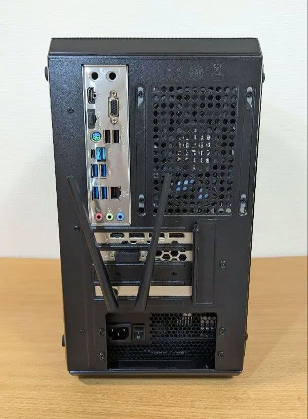 ほぼ新品 自作PC ryzen7 5700X 32GB RX570 M.2SSD