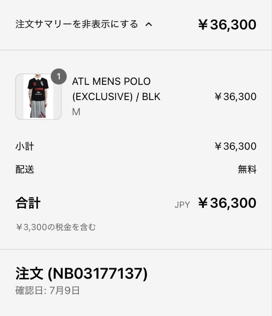 MOWALOLA ATL MENS POLO Mサイズ 専用