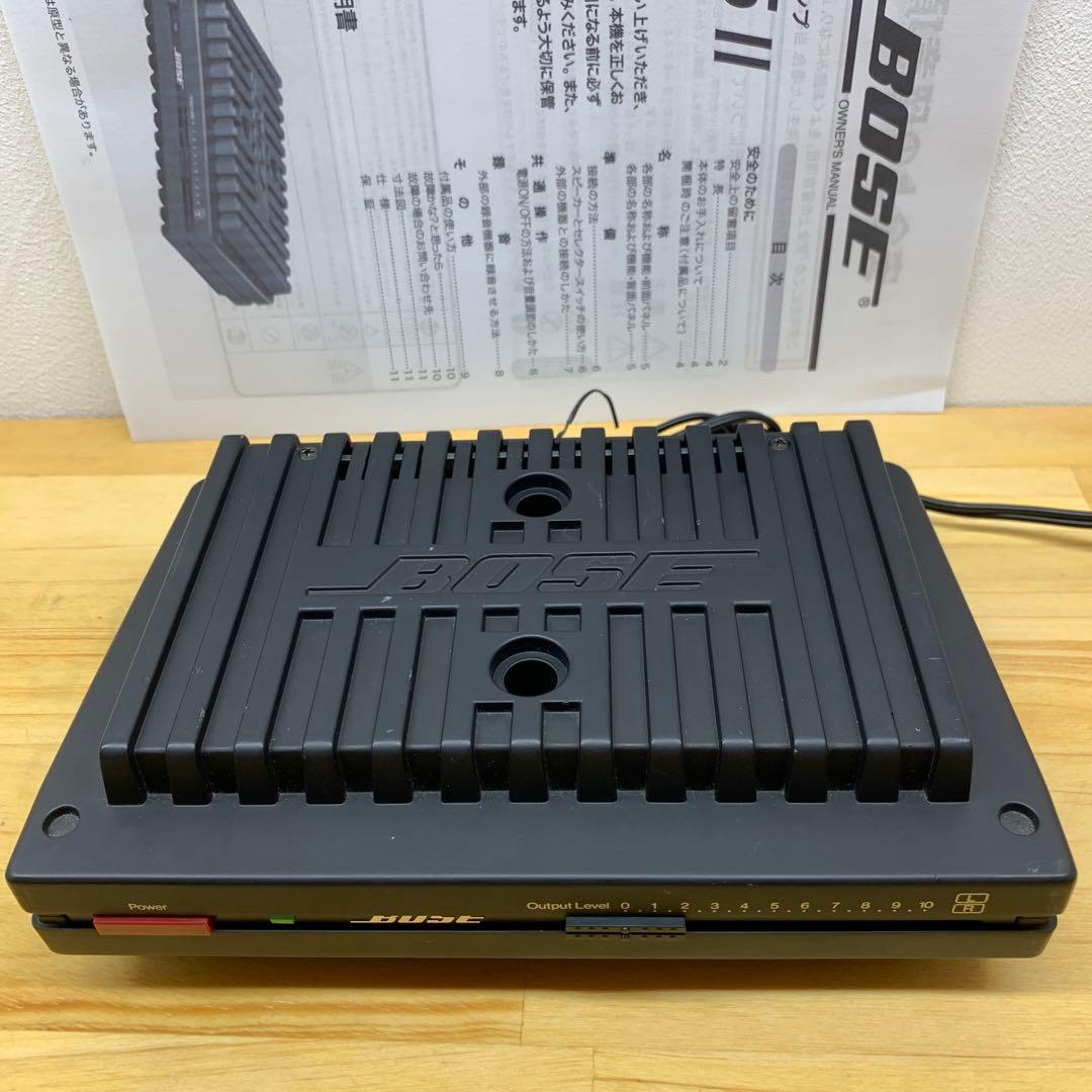 BOSE 1705Ⅱ ステレオパワーアンプ 動作品