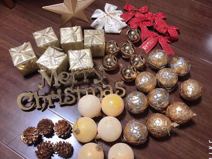 ONCOR クリスマスツリー☆180cm☆オーナメント付き