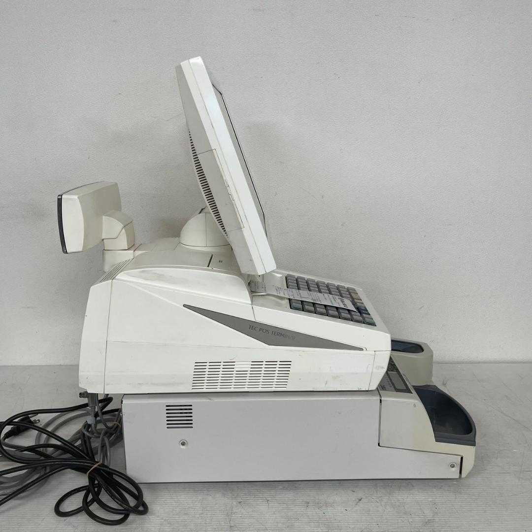 東芝テック 電子レジスター POSレジ QT-100 店舗用品 ① J0751