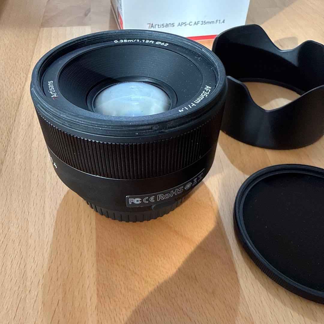 7Artisans AF 35mm F1.4 レンズ 【防湿庫保管】