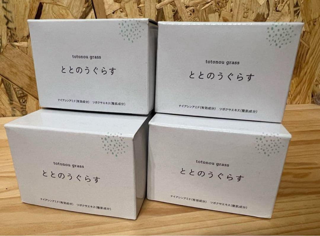 新品未使用★ととのうぐらす★4個セット★フェイスジェル・ゲル★