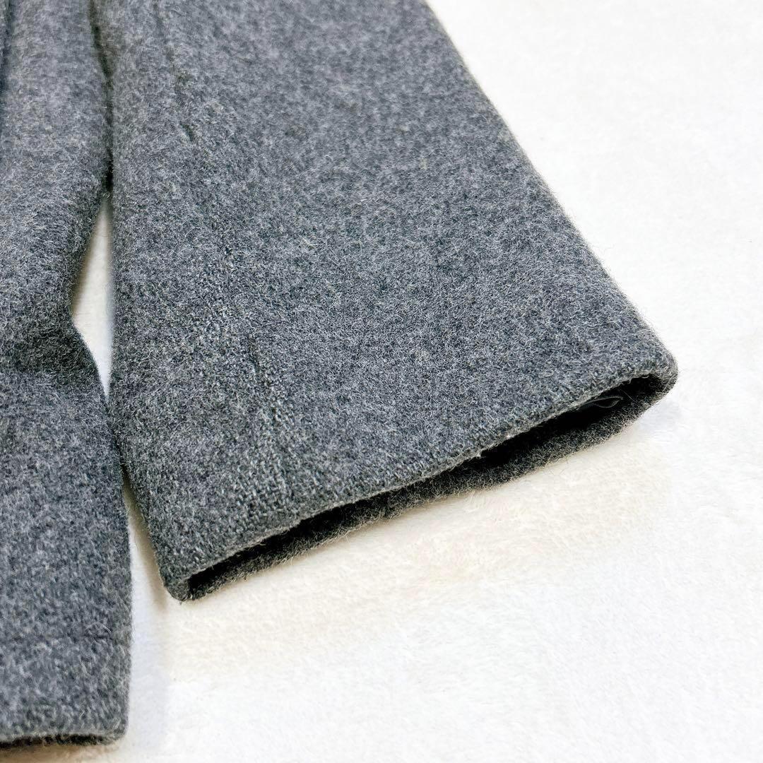 未使用級美品✨　schott BROS ピーコート　グレー　38 ウール　ダブル
