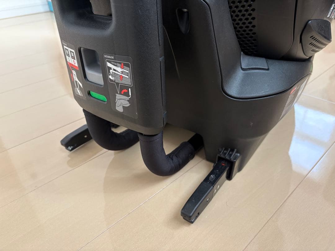 【良品】エールベベ・クルット3i グランス　アンバーブラウン ISOFIX