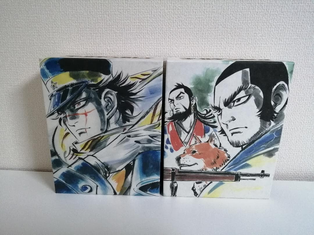 ゴールデンカムイ　1期+2期　初回限定版　DVD　全6巻セット+BOX