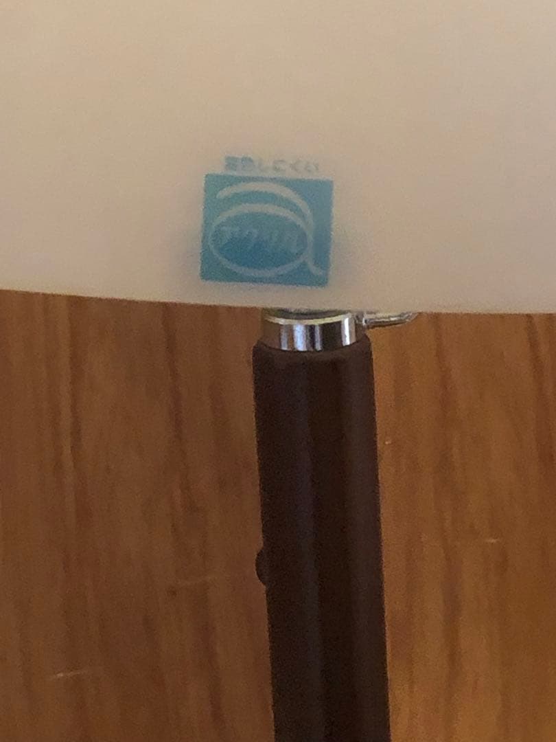 希少♦️ダークブラウン×ホワイト♦️ナショナル♦️テーブルライト♦️ヴィンテージ♦️送料込