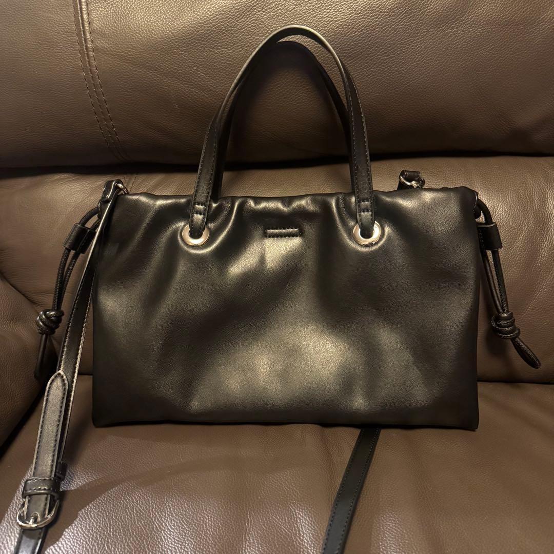 ANNA SUI アナスイ　ソフティ 2way巾着バッグ　ショルダーバッグ