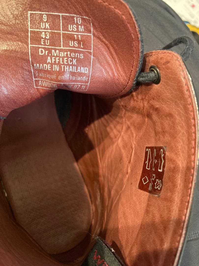 ガ*ラ様 激レア　ドクターマーチン パテントレザー ウィングチップ エナメル　8