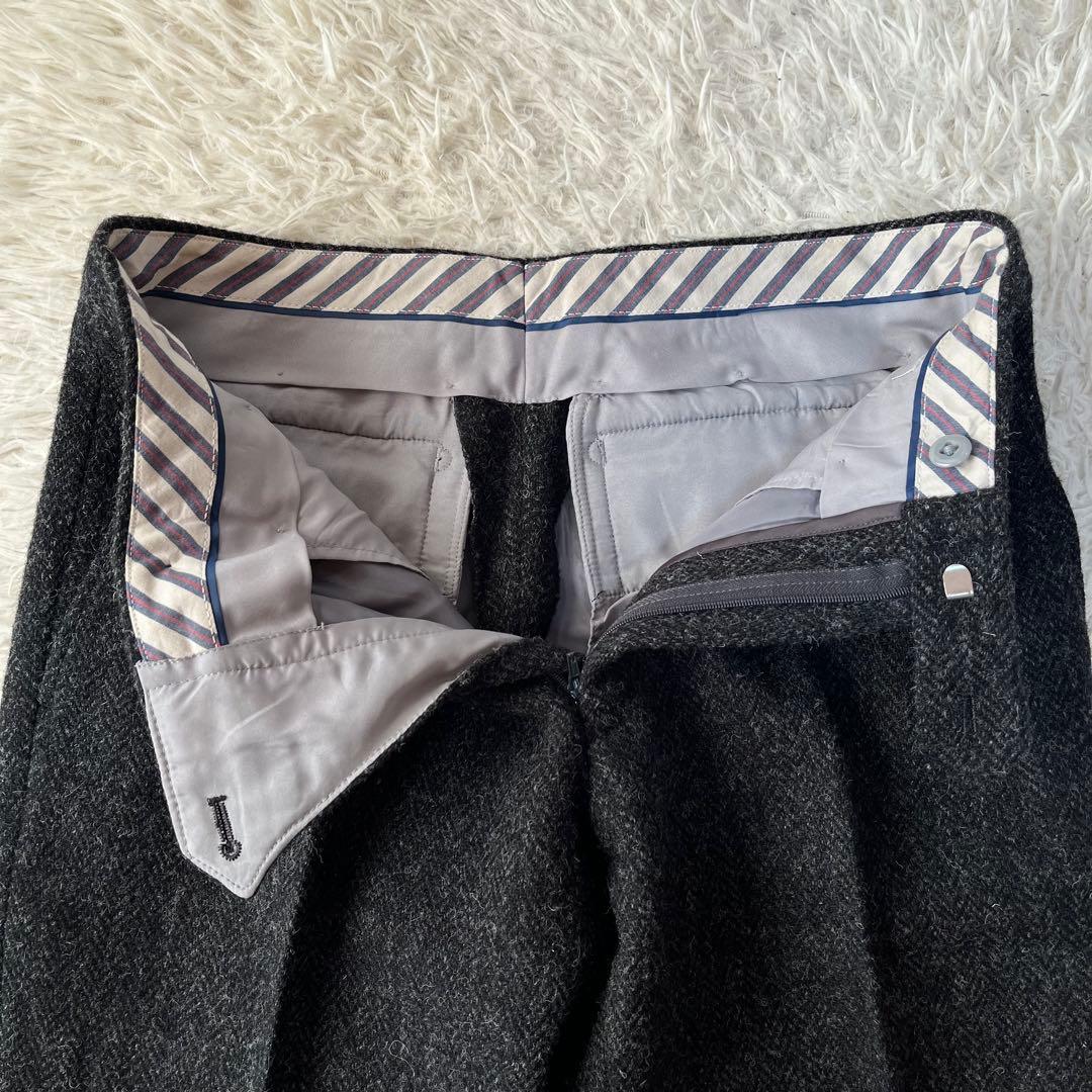 【美品】スーツセレクト　ハリスツイード　セットアップ　スーツ