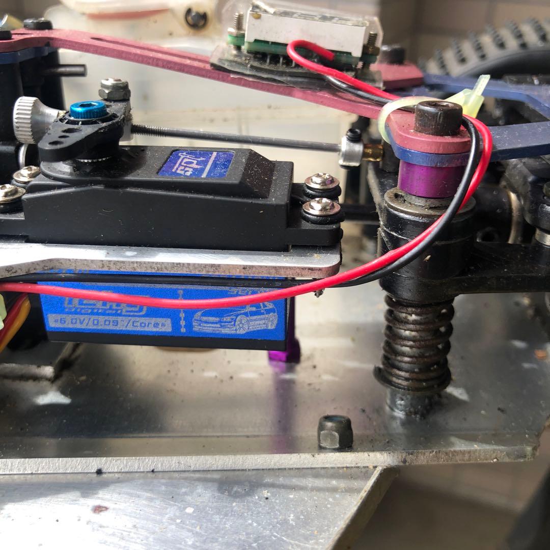 京商インファーノ　2気筒ニトロエンジン搭載