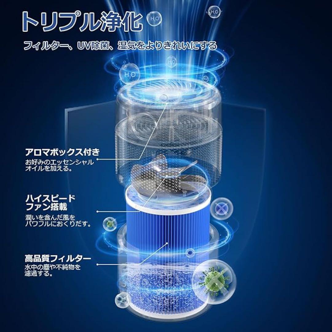 mifasol 加湿器 5L 大容量 400ml/h