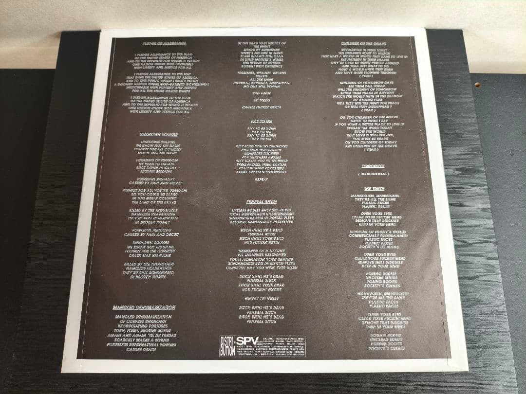 MASTER レコード Nuclear Blast NB 040