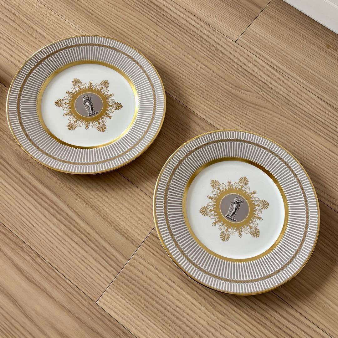 ウェッジウッド　ウェッジウッド アンセミオン グレイ 23cm プレート